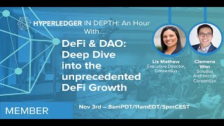 Hyperledger In depth: An hour with ConsenSys - Hyperledger & Ethereum - Session 2/3