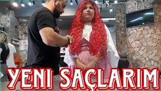 Sonunda Saçlarımı Yaptırıyorum | İnsanların Tepkisi Ne ? Uzun VLOG #kaynaksaç