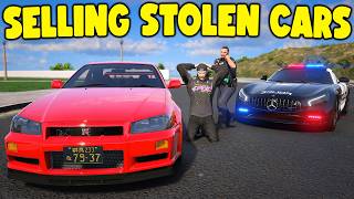 Selling Stolen JDM Cars in GTA 5 RP..