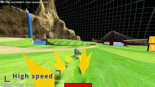 Caddie Racer - Camera speed effects 1