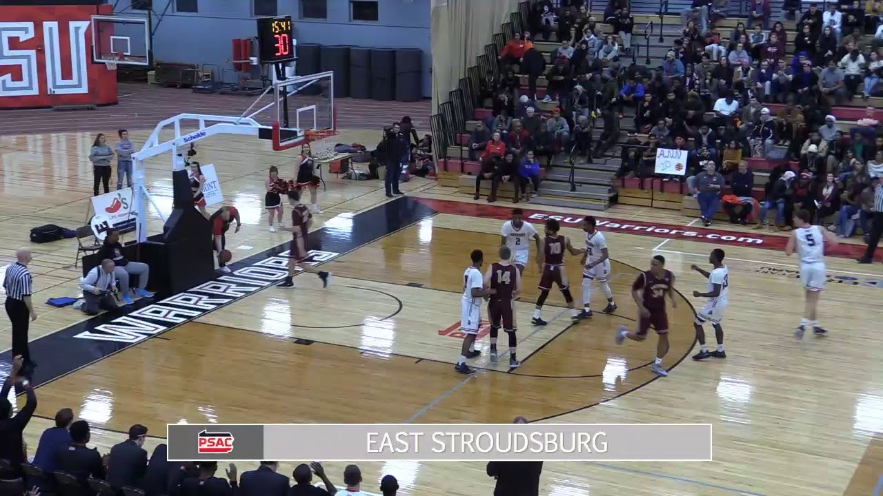 ESU Men's Basketball Vs. Kutztown Highlights - 2/27/19 - YouTube