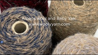 Alpaca wool and Baby Yak!