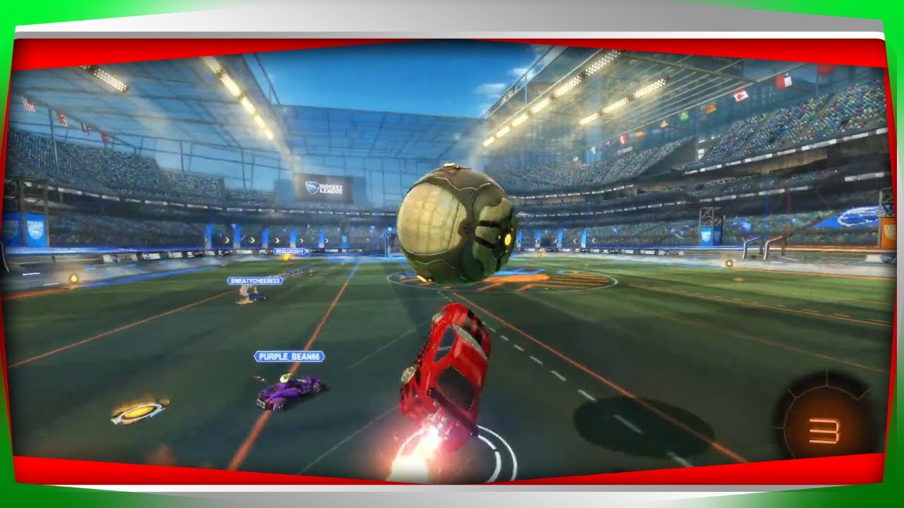 Rocket League邃 Noob Gameplay Highlights Youtube