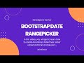 How to Pick Dates in jQuery with Bootstrap Date range Picker #coding #jquery #programming
