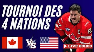 Tournoi des 4 Nations: CANADA VS USA LIVE