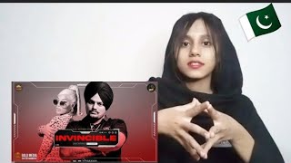 INVINCIBLE (Official Audio) Sidhu Moose Wala | Stefflon Don | Steel Bangelz | Pakistani Reaction