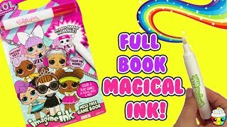 LOL Surprise Imagine Ink Magical Mess Free Marker Game Book