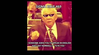 Sigma Rule #1 #shorts #sigma #sigmamale #sigmarule