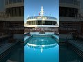 Relaxing at the Pavilion Pool on Cunard Queen Victoria