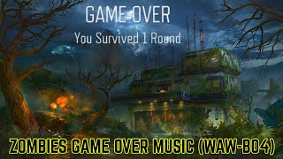Every Call of Duty Zombies Game Over Song // WAW-BO4