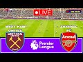 Live 🔴 WEST HAM UNITED vs ARSENAL  FC | English Premier League | Full Match All Goals | Pes 21