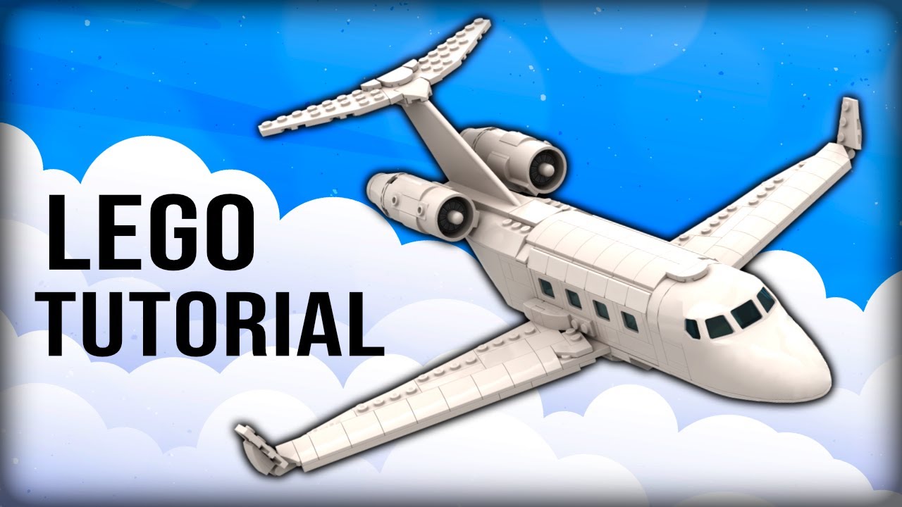 How To Build A Lego Plane Moc Tutorial Youtube