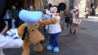 TDS プルート邪魔しないで！「ミニーちゃんの反撃」お見送りディズニー Disney's friends Greeting \