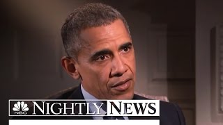 Obama: ‘We See Disparities in How White, Black, Hispanic Suspects Treated’ | NBC Nightly News