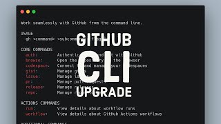 gh cli upgrade