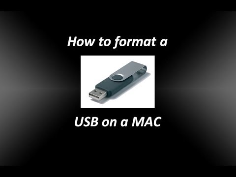 How to Format a USB on a Mac How to Format a USB on a Mac