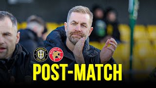 POST MATCH // Simon Weaver after Walsall defeat