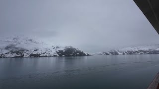 Captivating Winter Wonderland: Enchanting Northern Bay \u0026 Majestic Glacier – Atmospheric Music