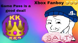 Angry PlayStation Fanboy In Denial Calls Me An Xbox Fanboy For Saying Game Pass Is Good