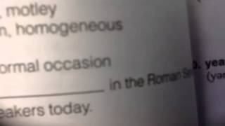 Level b unit 3 oration