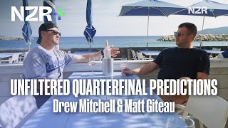Rugby Royalty Speaks: Drew Mitchell & Matt Giteau's Unfiltered Quarterfinal Predictions