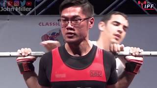 Clinton Lee - 712.5kg 2nd Place 74kg - IPF World Classic Powerlifting Championships 2018