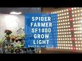 Spider Farmer SF 1000 Grow Light (Unboxing and Setting Up)