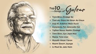Top 10 Songs of Gulzar | गुलज़ार के हिट गाने | Old Hindi Songs | Music With Krishna