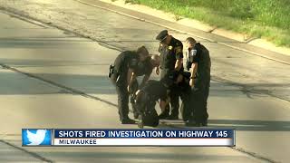 Shots fired on Highway 145 Monday