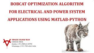 BOBCAT OPTIMIZATION ALGORITHM FOR ELECTRICAL AND POWER SYSTEM APPLICATIONS USING MATLAB-PYTHON