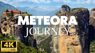 DISCOVER Meteora Greece, Relaxing Travel Video-Guide in 2023 (4K) BGM