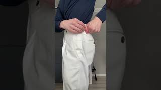 How to Wear High Waisted Trousers | Italian City Trousers