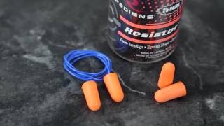 Radians Resistor® 32 Disposable Foam Earplugs