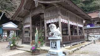 大矢田神社【本殿参拝殿】岐阜県美濃市大矢田２５９６