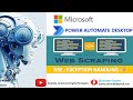 Power Automate Desktop || Project #4 : NSE - Exception Handling - Part 10
