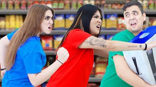 OMG! 10 CRAZY TYPES OF PEOPLE ON BLACKFRIDAY | SUPER FUNNY SITUATIONS FOR HOLIDAY BY CRAFTY HACKS