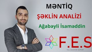 MƏNTİQ.ŞƏKLİN ANALİZİ.AĞABƏYLİ İSAMƏDDİN(FES TƏDRİS MƏRKƏZİ)