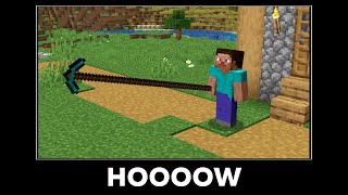 Minecraft WAIT WHAT meme #57