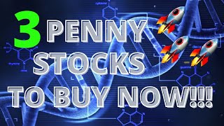 BUY THE DIP!!! 3 PENNY STOCKS I’M BUYING THIS WEEK! (Feb1st - Feb5th) (SENS | AMTX | VYNE)