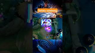 Sombong kali lawannya wak #mlbb #mlbbshorts #mlbb #mobilelegends #leagueoflegends