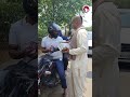 Young Couple got Bhagavad Gita at KBR Park signal in Hyderabad