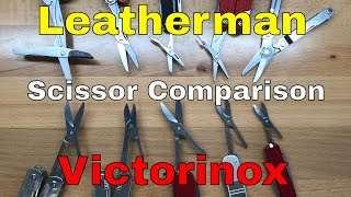 Multi Tool Scissors: Leatherman vs. Victorinox