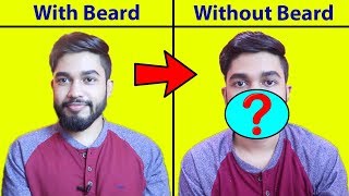 Raj SHAVES his Beard! (50K Subscribers Challenge)