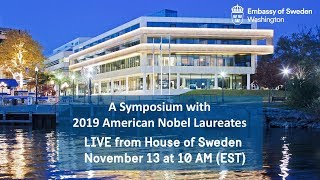 A Symposium with 2019 American Nobel Laureates