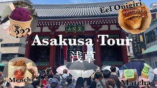 Best Route to Enjoy Asakusa in 3 Hours │ 5 Foods You Should Eat │ Japan Vlog