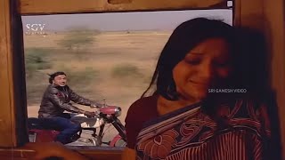 Super Ultimate Climax Of Naa Ninna Mareyalare Kannada Movie | Dr. Rajkumar Jawa Bike Scene | Lakshmi