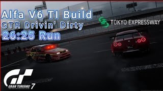 GT7 Tokyo Expressway 600 Alfa V6 TI Build V 1.52