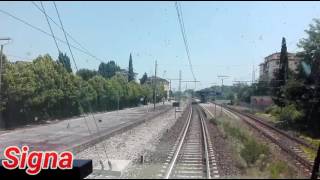 Da Pisa centrale fino a Firenze S.M.N su carrozza pilota vivalto parte2/2