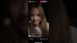 Jisoo Blackpink speaking English [ IG LIVE ]