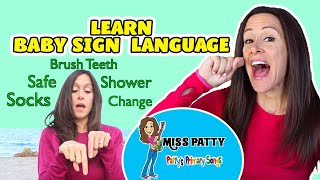Learn Baby Sign Language Song (Official Video) Sign Language for Beginners ASL #16 by Patty Shukla
